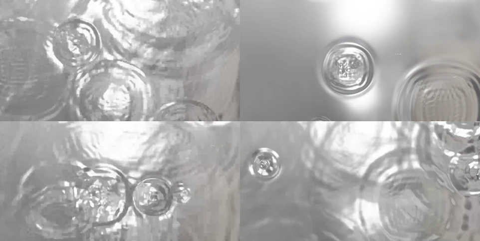 Simulated water surfaces